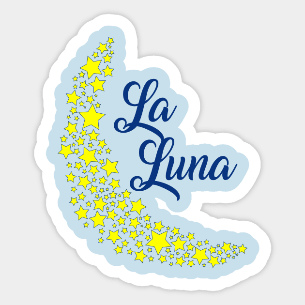 La Luna Sticker by mariahmilller